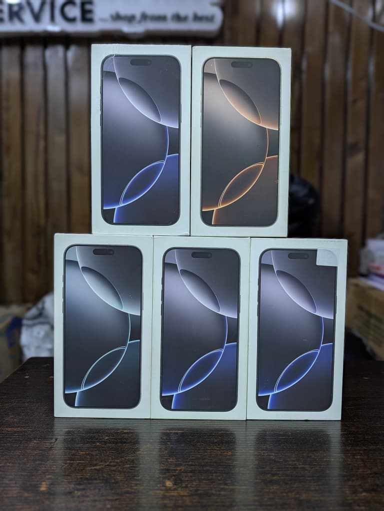 Apple iPhone 16 Pro Max 256GB (Physical SIM + eSIM) – Brand New & Unlocked